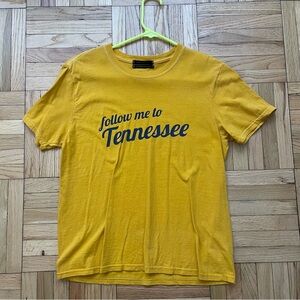 Urban Outfitters Follow Me To Tennessee Tee Size Medium